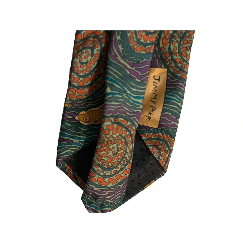 Desert Designs Southwestern 100% Italian Silk Men's Tie‎ Made In USA